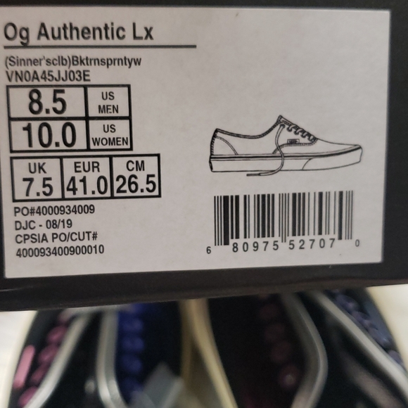 Vans OG authentic LX vans Sinners club - Picture 14 of 15